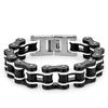 Personalized Titanium Steel Bicycle Chain, Men'S Atmospheric Simple Stainless Steel Bicycle Chain Bracelet, Locomotive Chain Bracelet