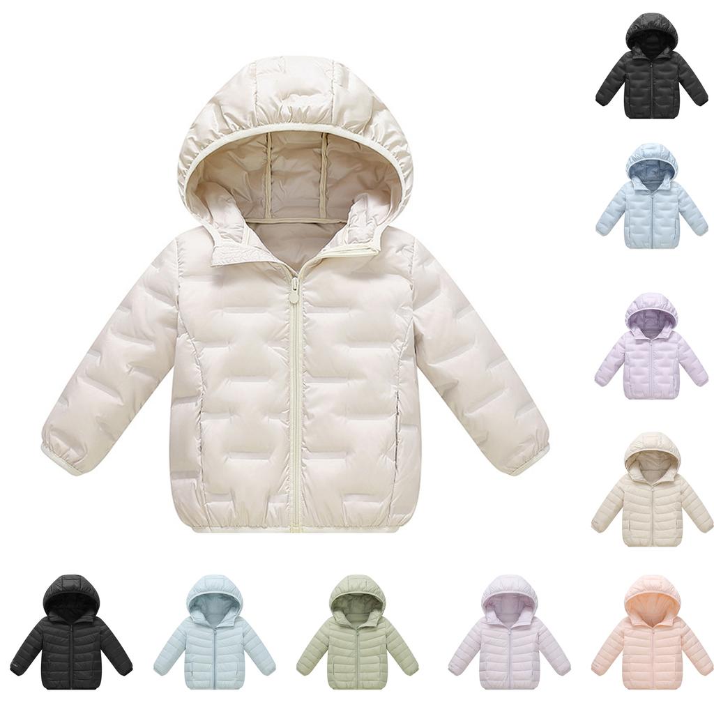 Children's Fashionable And Casual Thin Down Cotton Jacket