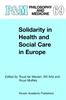 The Solidarity In Health and Social Care In Europe : 69 Book
