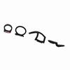 5Meters Big D Small D Z Shape P Type Car Door Seal Strip Auto Rubber Seal Strips Waterproof Trim Dustproof Sound