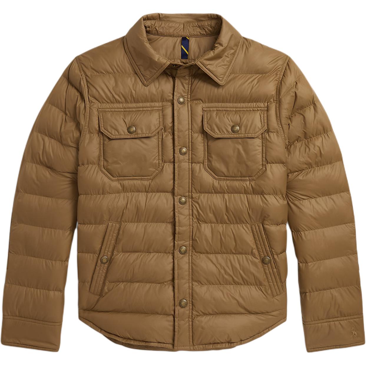 

Polo Ralph Lauren Quilted Shirt Style Button Down Long Sleeve Kids tops 323973765-001 L