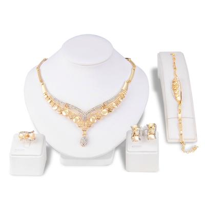 Women Necklace Earring Jewelry Bijouterie Sets ARI