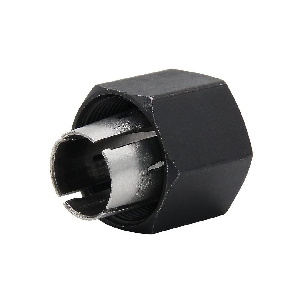 Steel Router Collet Replacement Silver Carving Machine Collet Durable Router Collet  Worker