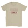 Horror TV Series SStranger I Believe 100 Cotton T Shirt For Unisex Summer  Vintage TShirts O Neck Plus Size Custom Logo Clothes