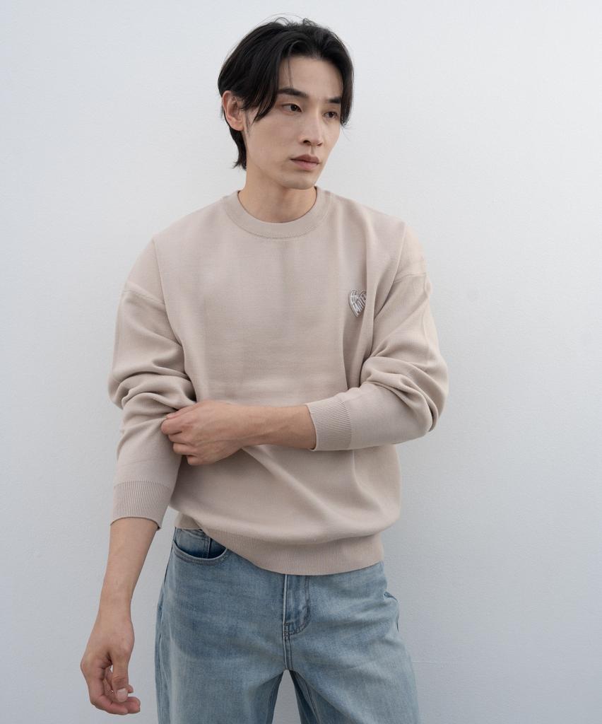 Deomati Mati Soft Breeze Round Knit - Beige