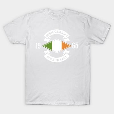 T Shirt Women Irish Classic 1965 Built To Last Italia T Shirts Harajuku Print Kawaii Tshirt Summer Short Sleeve Female T-Shirt Top Tee
