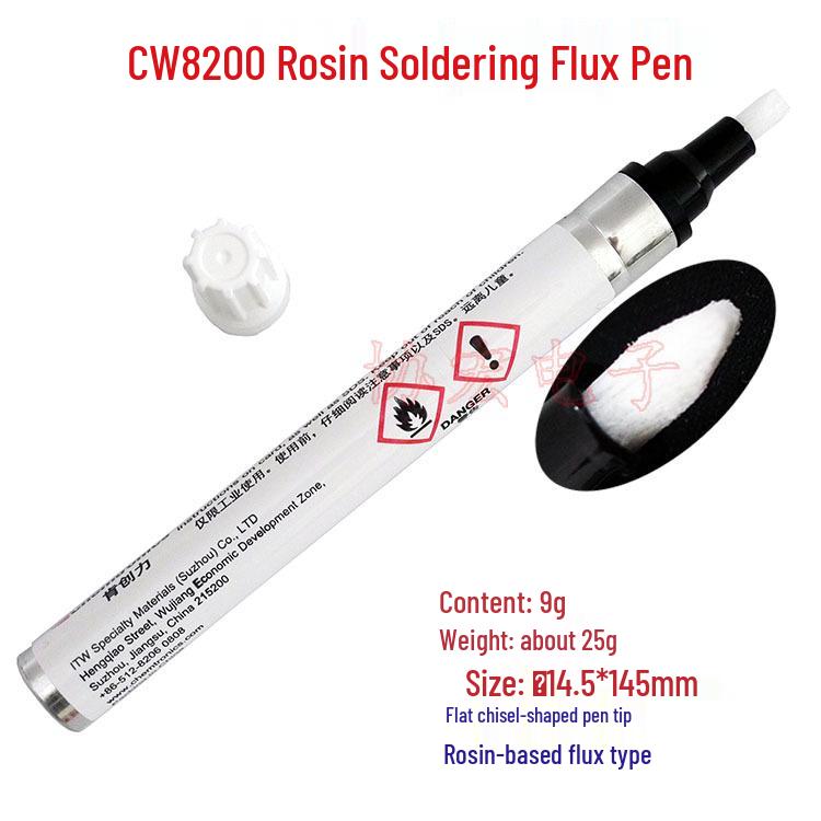 CircuitWorks CW8100 No-Clean Flussmittelstift & CW8200 Kolophonium-Flussmittelstift