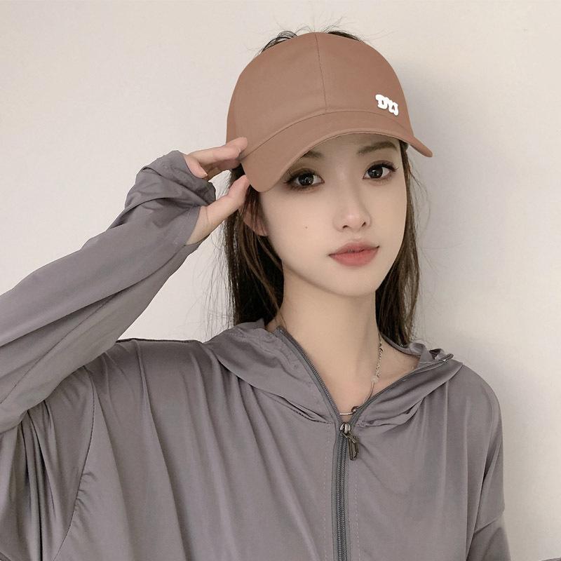 High Ponytail Baseball Cap Women's Summer Sunshade Sun Protection Empty Top Cap Sun Hat UV Protection