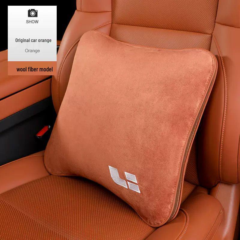 Ideal L9L8L7 Neck Pillow & Lumbar Support Cushion for Car Interior Modification