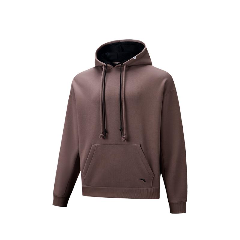 

Anta Свободная повседневная универсальная однотонная модная спортивная толстовка мужская толстовка 172541707V-3 S