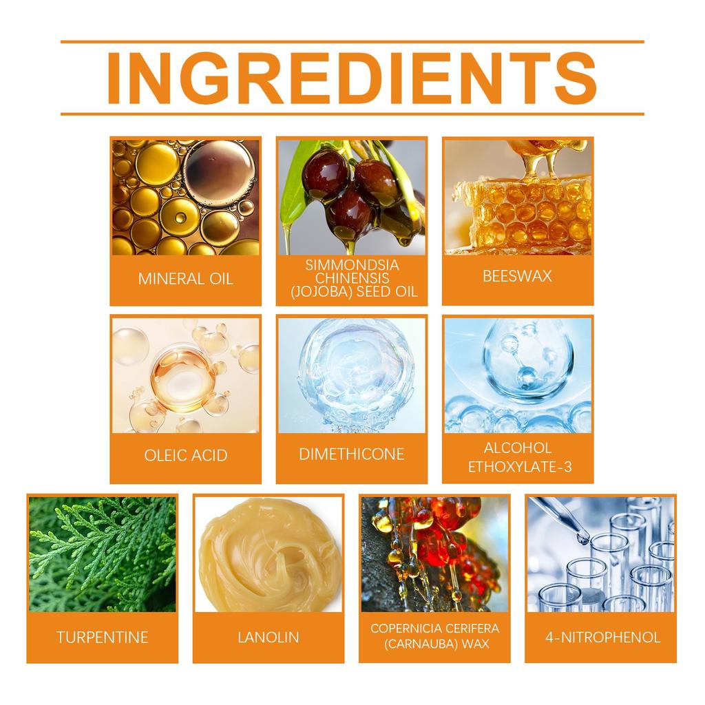 Car Leather Refurbishment Cream, Leather Care Cream, Car Seat Care, Car Interior Cleaning, Multi-functional Care Wax