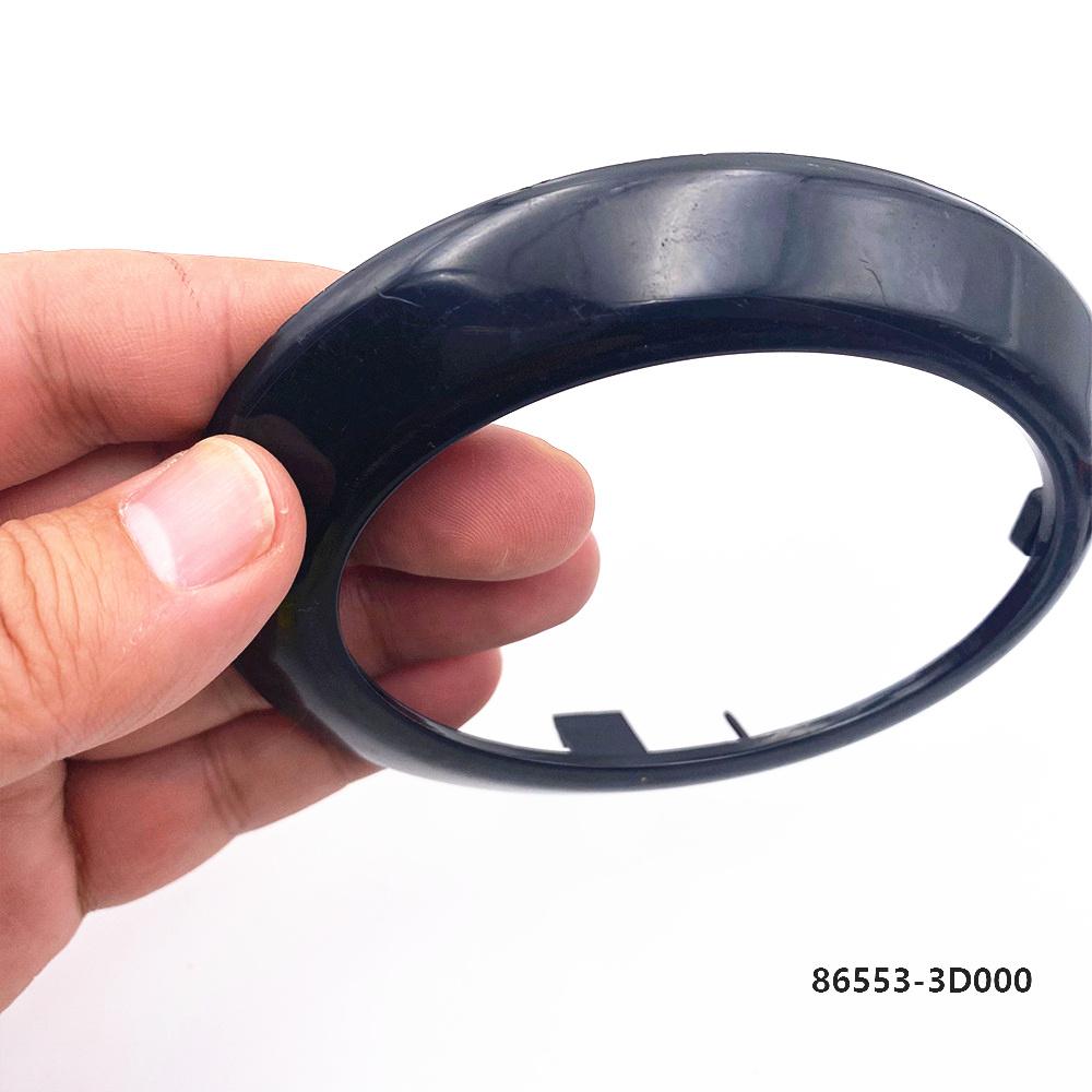 2pcs Black Front Fog Lamp Cap Fit for HYUNDAI SONATA 2002