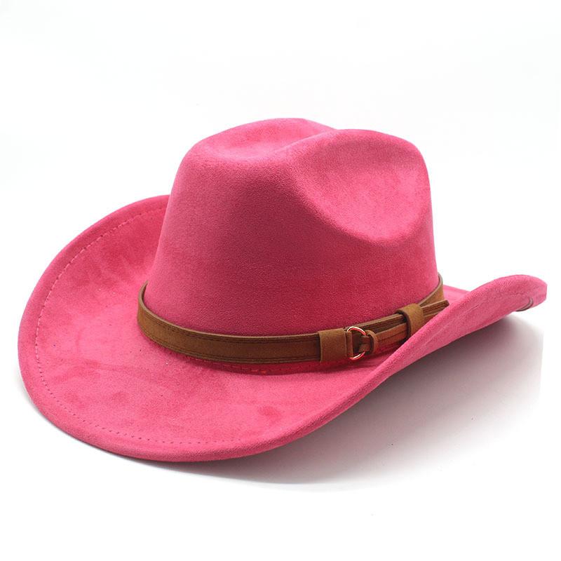 Traditional Knot Pattern Wool Felt Hat With Wide Brim For Men And Women