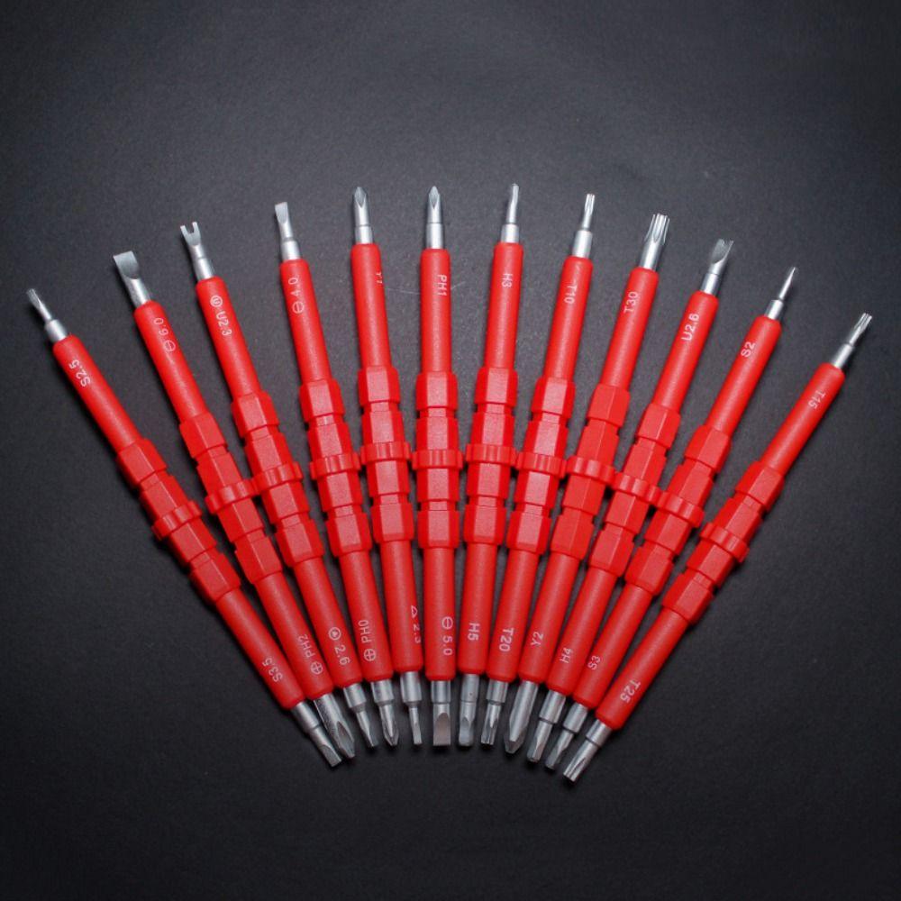 26 In 1 Insulated Screwdriver Set 1000V Magnetic Screw Driver Bits Hand Tools Multifunctional Manual Screwdriver