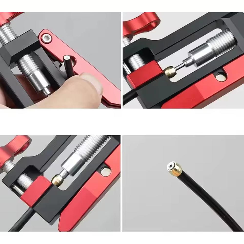 2 In 1 MTB Road Bicycle Hydraulic Hose Cutters Needle Insert Tool Driver Disc Brake Hose Cable Cutter Tools For BH59/BH63/H90