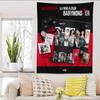 Kpop BBabymonster Cartoon Tapestry Bohemian Wall Tapestries Mandala Wall Hanging Sheets