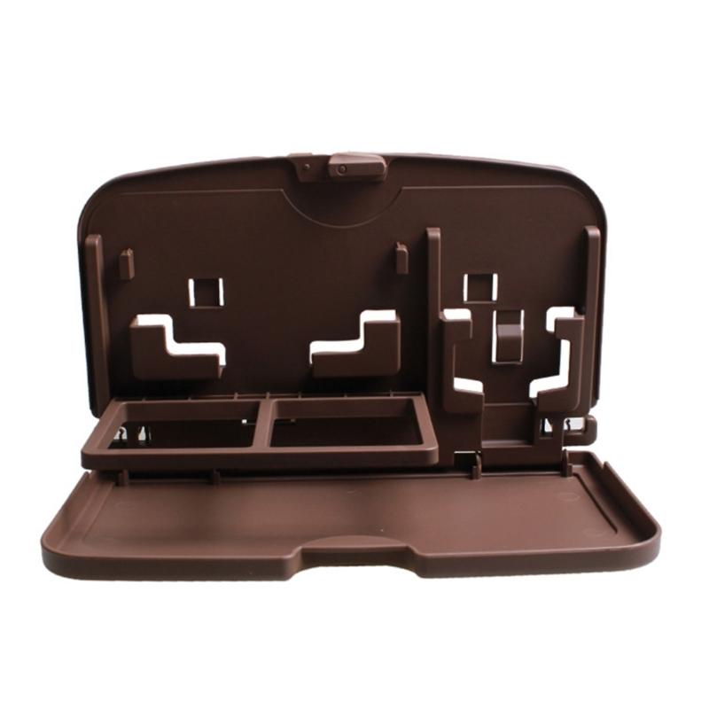 Vehicle Seat Back Organizers Tray Multifunctional Drink Holder Quick Mount System For Snacks Meals Car Interior