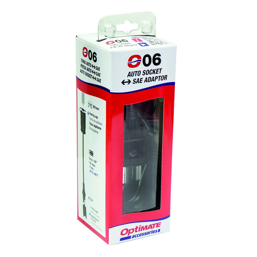 TecMATE OptiMATE 12V Cigarette Lighter Adapter [Official] O-06