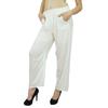 Bimba Women Long Pajama With Pockets Modal Cotton Night Pyjama Sleepwear