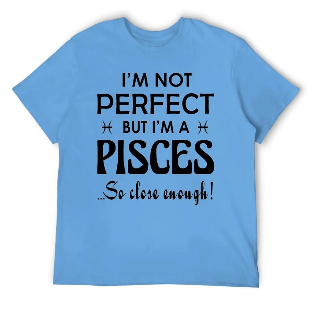 Pisces Twelve Constellation (11) T-shirt Crewneck Campaign Joke T-shirts Hot Sale Travel USA Size