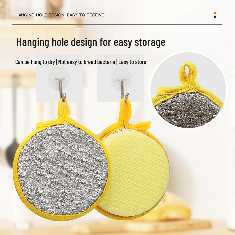 Yuanbao Kitchen Double-Sided Sponge & Towel Dishcloth