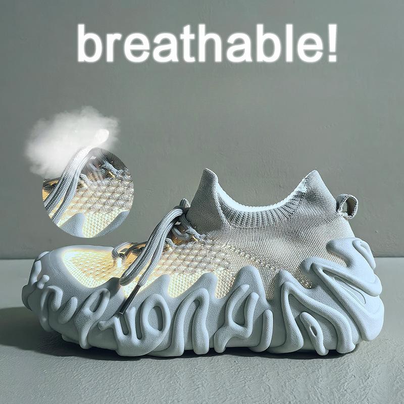 Flying Shoes New Summer Student Sports Shoes Fitness Running Casual Shoes Breathable