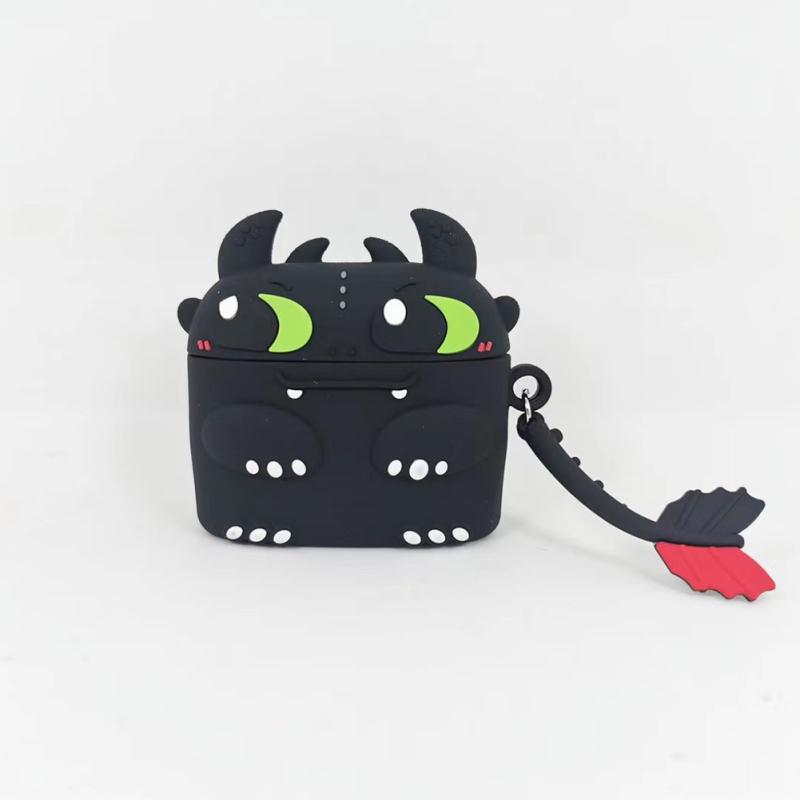 Cartoon Mickey Minnie Stitch Bluetooth-compatible Earphone Case Cartoon Silicone Protective Cover