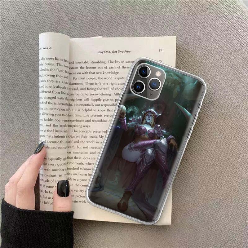 W-World Of W-Warcraft Elf Phone Case For Apple Iphone 12 13 Mini 14 15 Pro 17 Pro Max Air 11 16E 16 Plus Shell Cover C