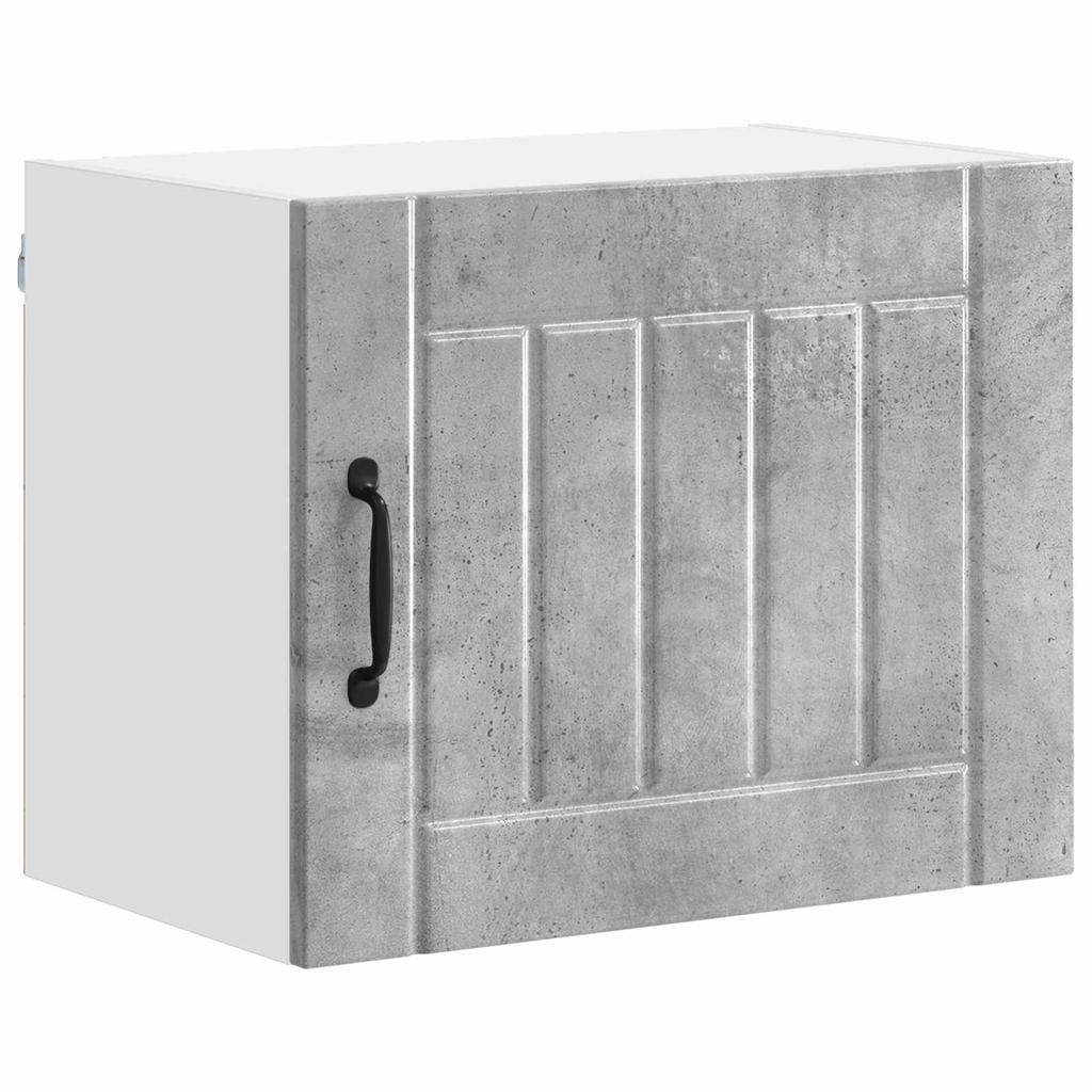 Wall Cabinet LUCCA 2 pcs Concrete Grey 50 x 31 x 40 cm Particleboard