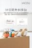 MIOSU Bird Figurines, Nordic Style, Decorative Objects, Wooden Handmade Small Items, Lucky Animals, Set of 4, Cute Gift