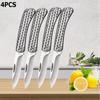 WXCOO Stainless Steel Folding Householdd Pocket Knife Kitchen Knife Kitchen Accessories Non-slip Handle Fruit Knife Cooking