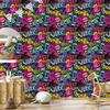 Graffiti Style Wallpaper for Living Room and Bedroom 50x1000
