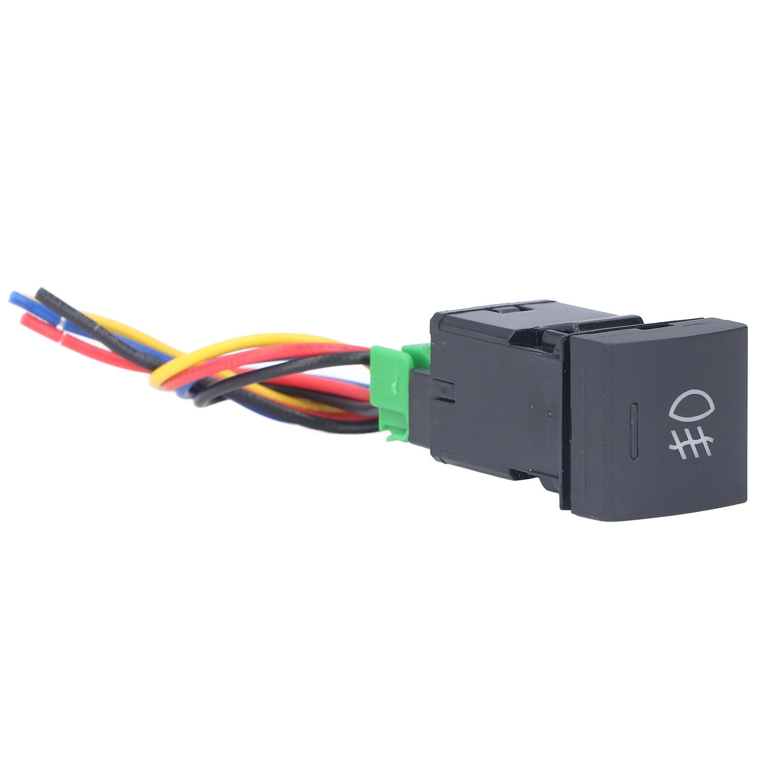 

ТС10 Передний противотуманный переключатель фар IP67 Защита Проводной автомобильный переключатель света Кнопка ABS для Camry