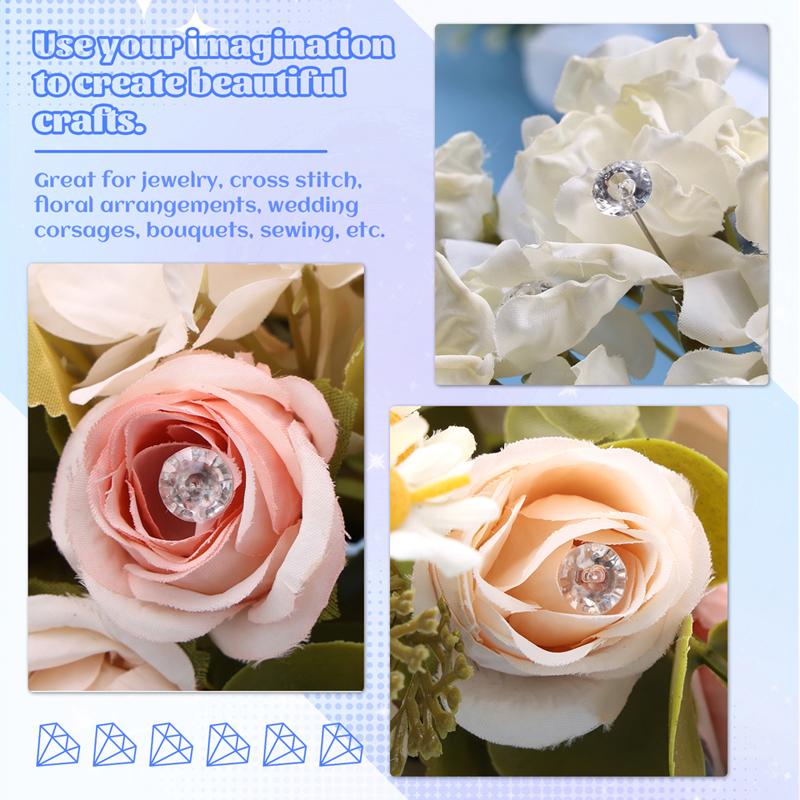 140/260 Sewing Pins Corsage Pins Straight Pins Flower Arrangements Supplies Boutonniere Pins for Making Corsage for Sewing