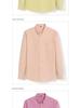 Men's Cotton Oxford Long Sleeve Shirt - Solid Color for Business Casual