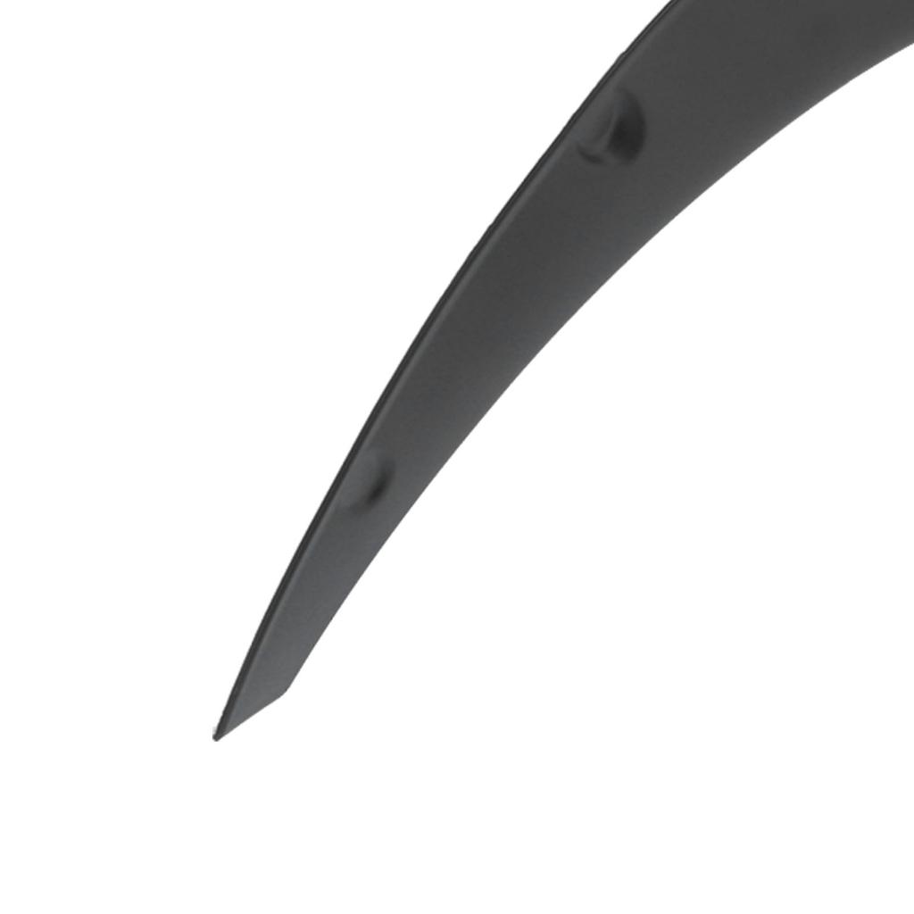 4pcs Wheel Eyebrow Protector Flexible PP Widened Decorative Wheel Arches Lips   for Car