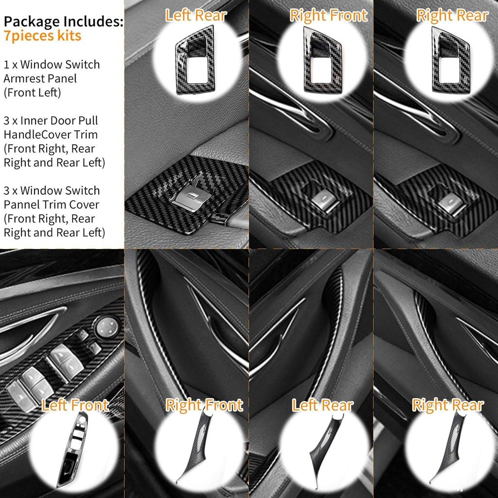 Innen Türgriff Verkleidung, Geeignet für BMW 5er F10/F11 Automodell, Demontieren Sie nicht die Tür, Geeignet für BMW