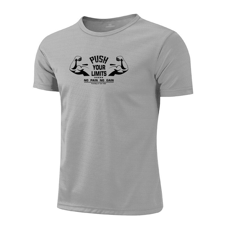 

Do The Work Быстросохнущая футболка с круглым вырезом для спортзала, спорта, бодибилдинга, фитнеса, летней моды, повседневная дышащая сетчатая крутая спортивная футболка XXXL серый