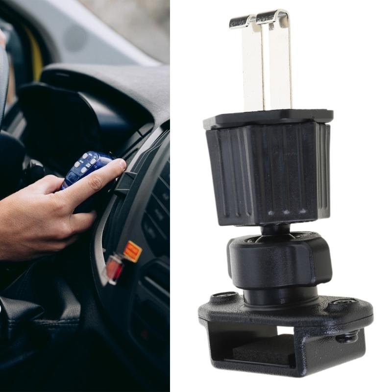 Convenient Belt Clip Car Holder Secure Mounts for Walkie Talkies On Air Vent Easy To Install 2 Way Radio Car Holder ABS