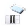 Half Pan Watercolor Tray Paint Tin Box Empty Palette Painting Storage Paint Tray
