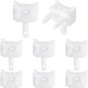 Pack Of 4 Vertical Blind Control Post Replacements with Auto Aligning Movement System Suitable for Smooth Operation