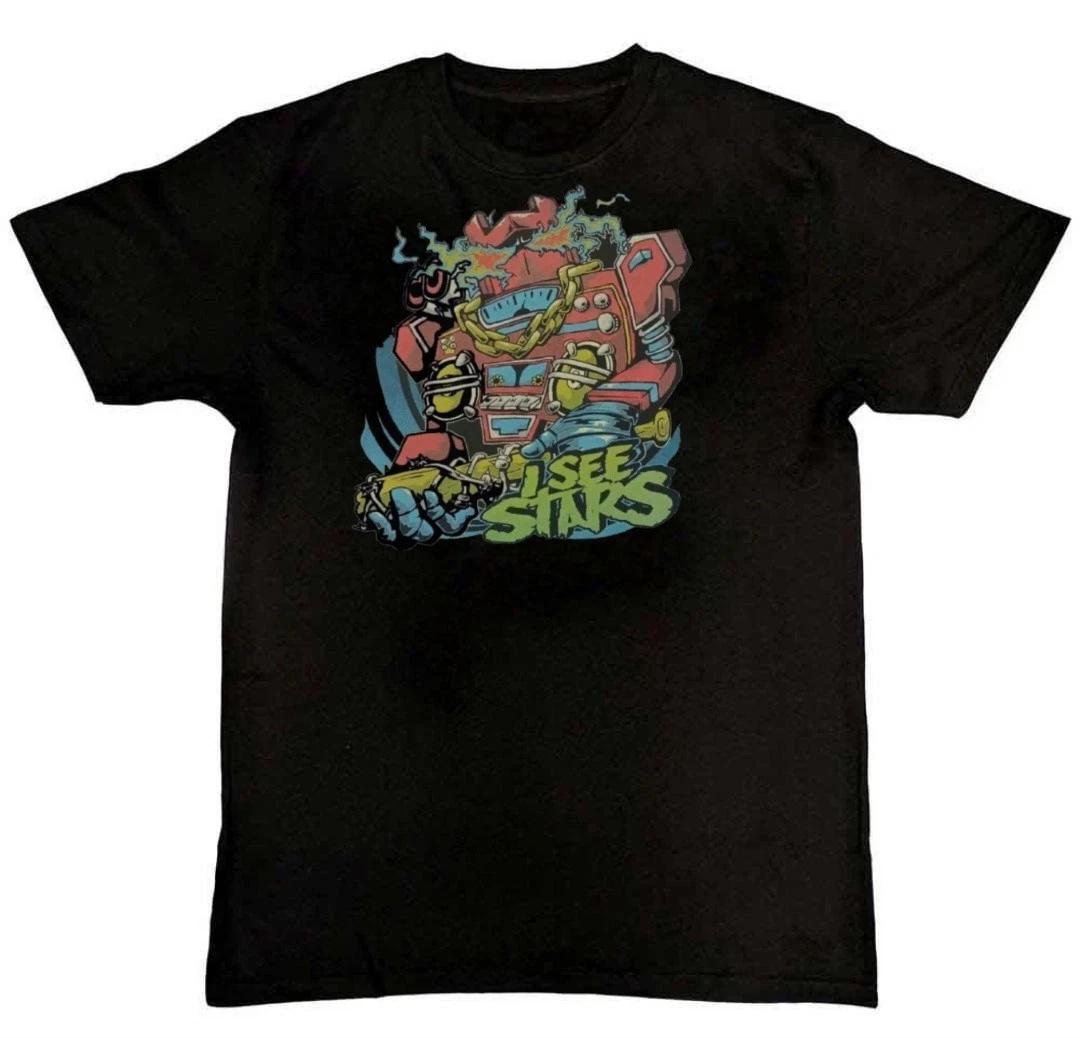 I See Stars BAND Graphic Print Unisex T-Shirt S M L XL 2 3 4 XL XL