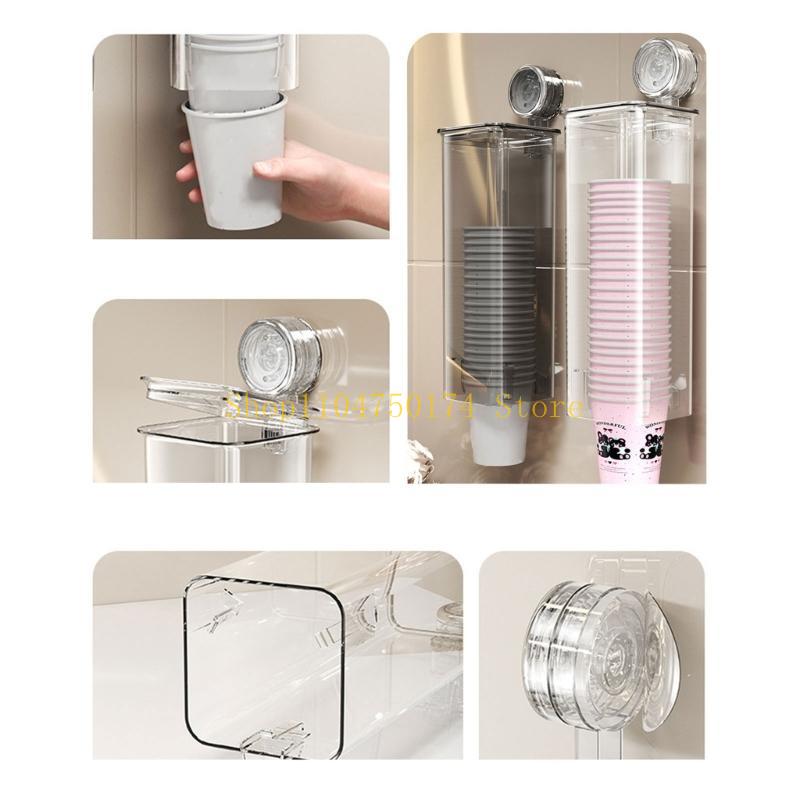 Multipurpose Paper Cup Storage Holders Smooth Designs Cup Organizers Sturdy Materials for Coffee Shops Daily Use top sale