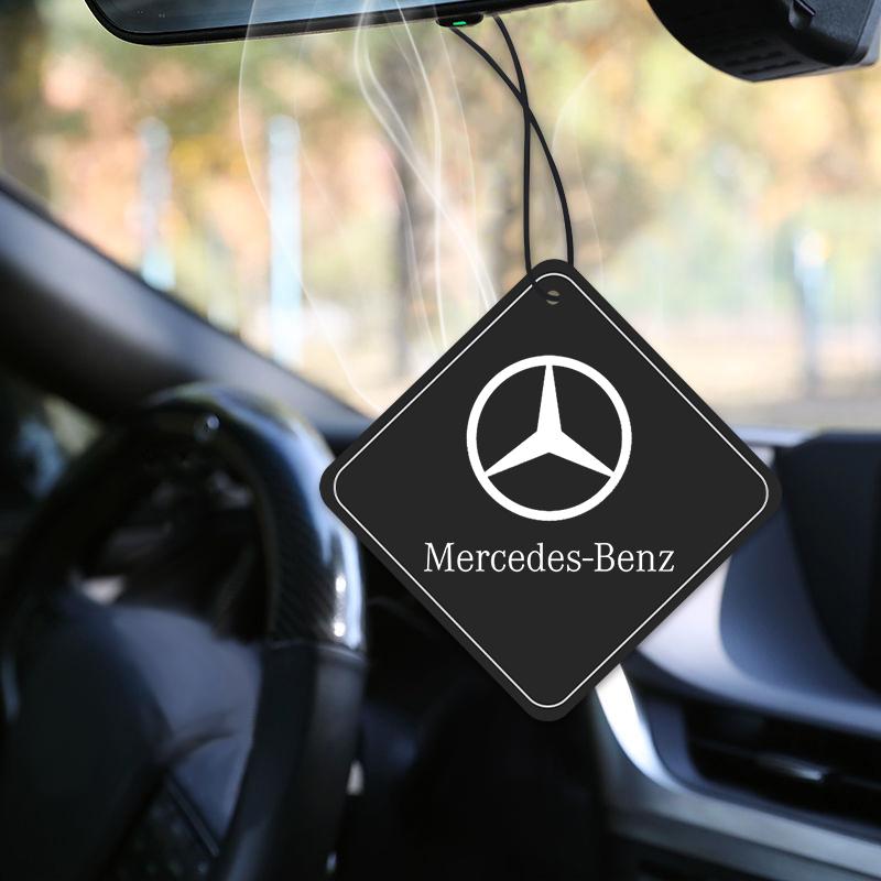 Car Lnterior Perfume Pendant Air Freshener Perfume Tablets For Mercedes Benz GLC W126 W140 W168 W169 W177 W221 W213 W206 W205