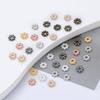 Vintage Hollow CCB Snowflake Spacer Flower Tray Spacer Beads
