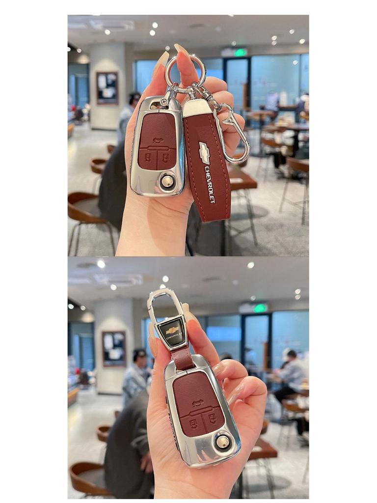 Compatible Key Cover for 20 Chevrolet Models: Cruze, Cavalier, Trax, Sail, and Mai