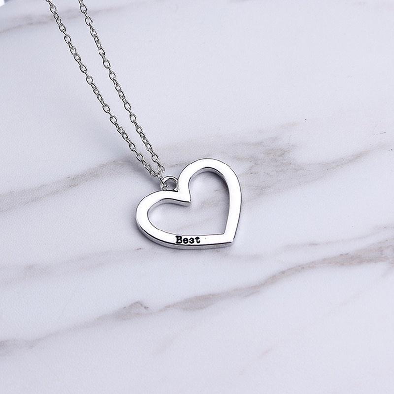 Satın alın Women Fashion Heart Pendant 3pcs Necklace Best Friend