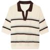 European & American Women's Fashion Simple Lapel Pullover Sweater