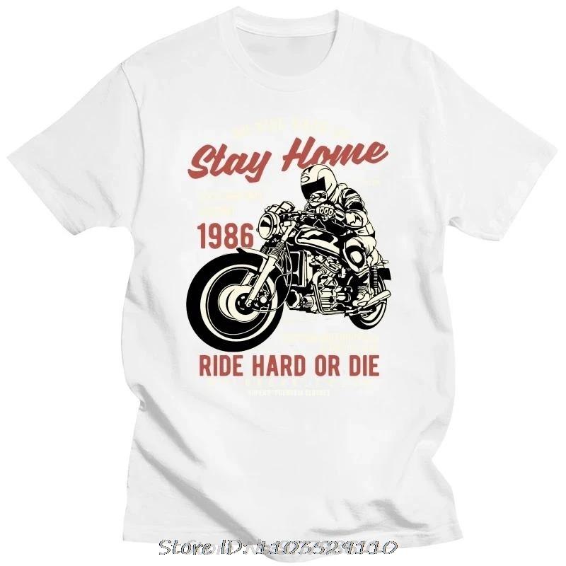 

Ride Hard Or Die Bike Motorcycle Racer Мужская футболка Модная футболка Funko Pop с круглым вырезом из хлопка Футболка большого размера Топы Футболки XXXXXL небесно-голубой