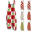 Women's Casual Loose Jumpsuit Christmas Print Wide Leg Jumpsuit Sleeveless With Pockets